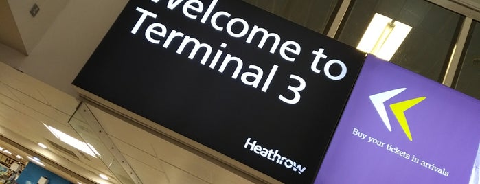 Terminal 3 is one of Orte, die John gefallen.