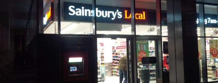 Sainsbury's Local is one of Lieux qui ont plu à E.