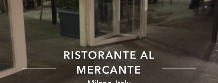 Ristorante Al Mercante is one of Europe.