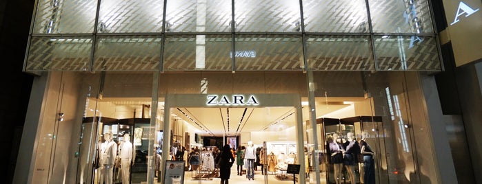 ZARA is one of Tokyo spots.