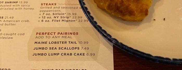 Red Lobster is one of Indy Food.