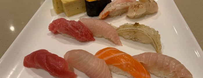Yokoso Sushi Bar is one of Ramen & Sushi.