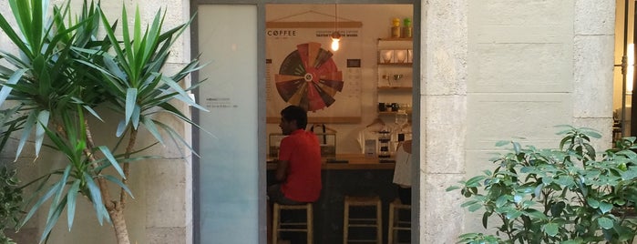 Nømad Coffee Lab & Shop is one of Barcelona Spain.