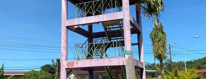 Kinabalu Look Out Tower is one of kundasang.