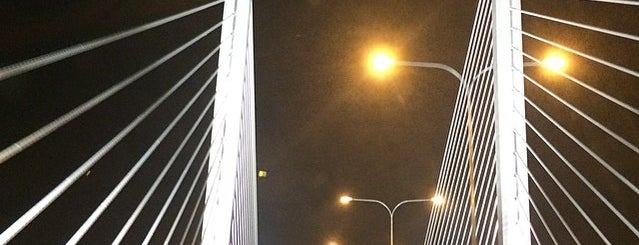 Jambatan Sultan Abdul Halim Mu'adzam Shah (Penang Second Bridge) is one of Best Places ;).