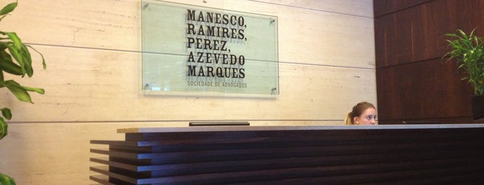 Manesco, Ramires, Peres, Azevedo Marques Sociedade De Advogados is one of Fabio'nun Beğendiği Mekanlar.