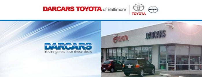 DARCARS Toyota of Baltimore is one of Darryl'ın Beğendiği Mekanlar.