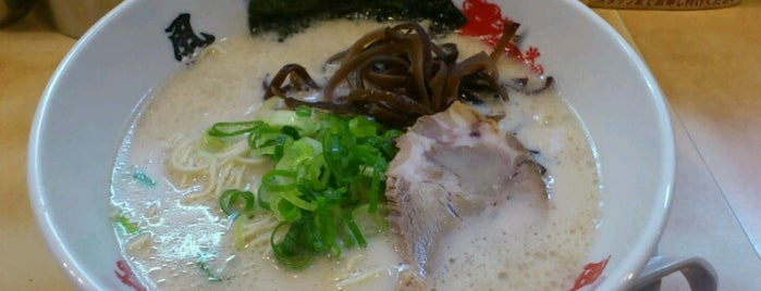 とんこつラーメン博多風龍 ひゃっけんだな店 is one of らーめん/ラーメン/Rahmen/拉麺/Noodles.