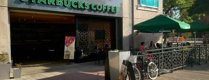 Starbucks is one of Santiago de Chile.