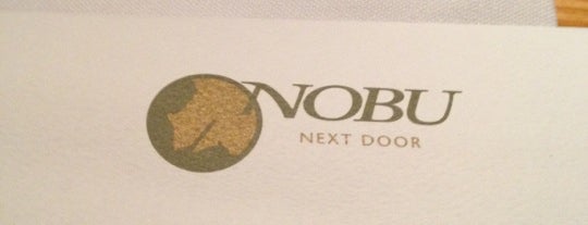 Nobu Downtown is one of New York City.