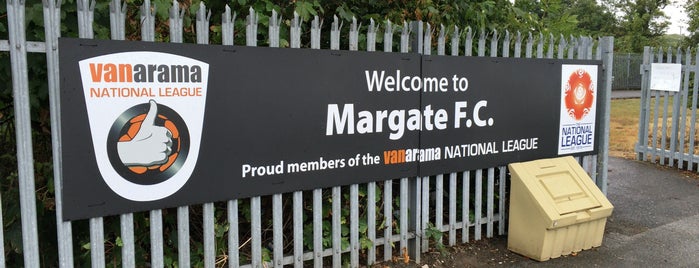 Margate Football Club is one of Ryman Premier League Football Grounds 2011/12.
