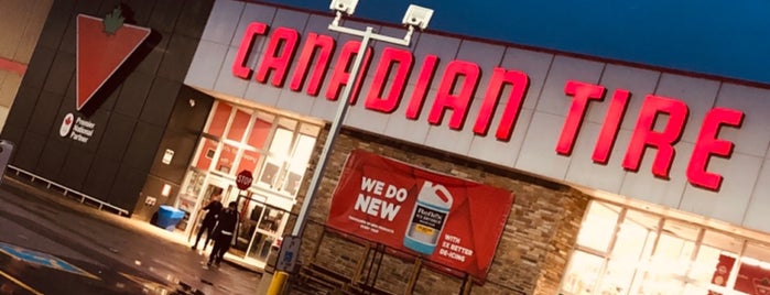 Canadian Tire is one of The old stomping grounds.