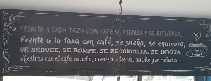 La ruta de las cafeterías