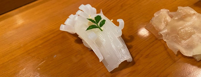 天寿し is one of Top picks for Fukuoka Sushi Restaurants.