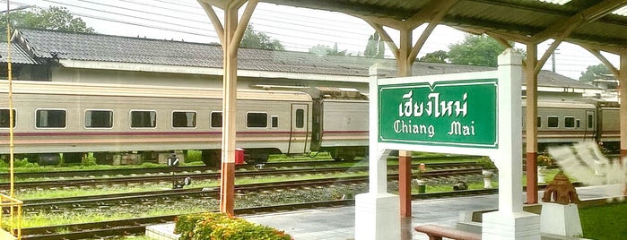 Chiang Mai Railway Station (SRT1222) is one of Masahiro : понравившиеся места.