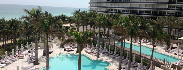 The St. Regis Bal Harbour Resort is one of Miami.