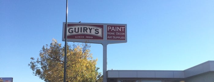 Guiry's Paint Wallpaper & Art Supplies is one of Things to do.