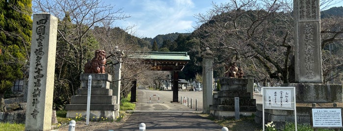 石鈇山 金色院 前神寺 (第64番札所) is one of 四国八十八ヶ所霊場 88 temples in Shikoku.