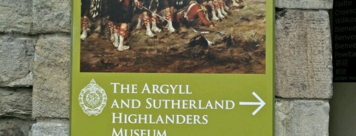 Argyll and Sutherland Highlanders Museum is one of Stirling.