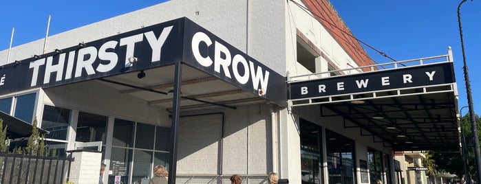 Thirsty Crow Brewing Co. is one of Brissy Road Trip.