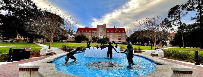Landis Legacy Fountain is one of places to check out.