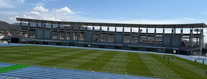 Heiwado HATO Stadium is one of サッカースタジアム(J,WE).