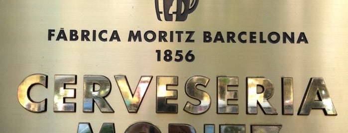 Fàbrica Moritz Barcelona is one of Food & Fun - Barcelona.