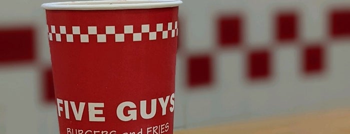 Five Guys is one of Near Penn Station.