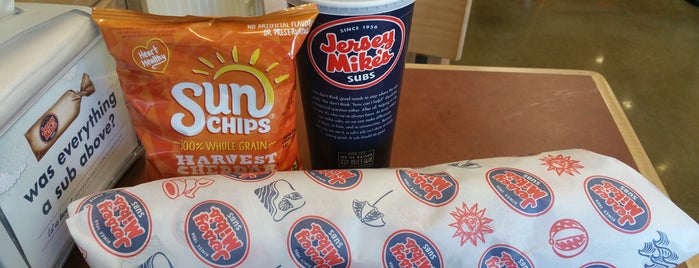 Jersey Mike's Subs is one of John’s Liked Places.