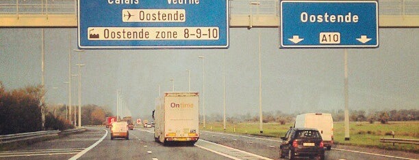 E40 - Jabbeke / De Haan is one of Belgium / Highways / E40.