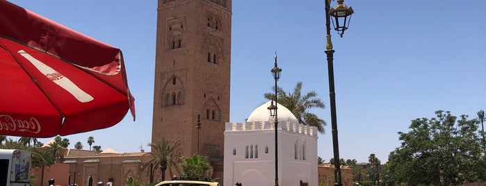 Cafe Koutoubia is one of Marrakesch.