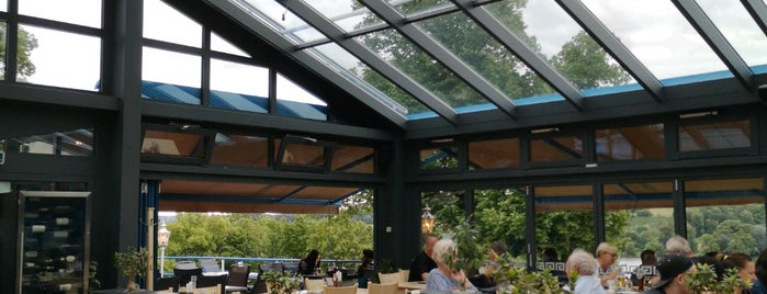 Restaurant Hügoloss is one of favorite spots around Essen.
