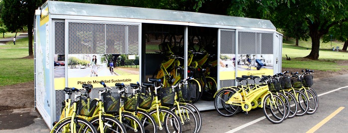 Estación 6 - Parque Lezama [Ecobici] is one of Ecobici (Bicicletas gratis en Buenos Aires).