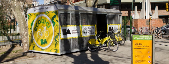 Estación 119 - Emilio Mitre [Ecobici] is one of Estaciones de Ecobici de la Ciudad de Buenos Aires.