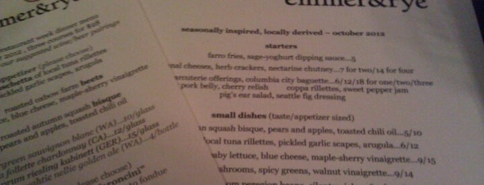 Emmer & Rye is one of Seattle Restaurants w/ Organic Food.