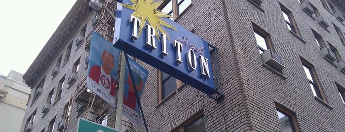 Hotel Triton is one of SF To Do.