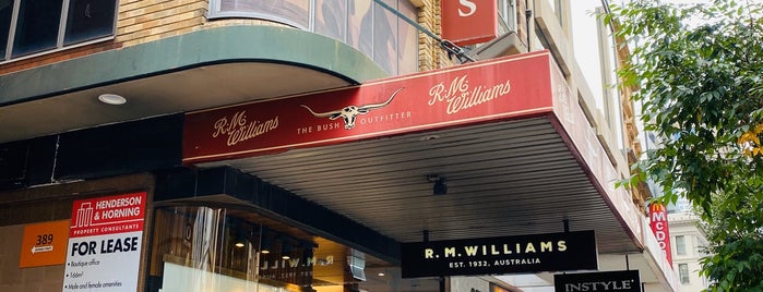 RM Williams is one of AUS-Sydney.