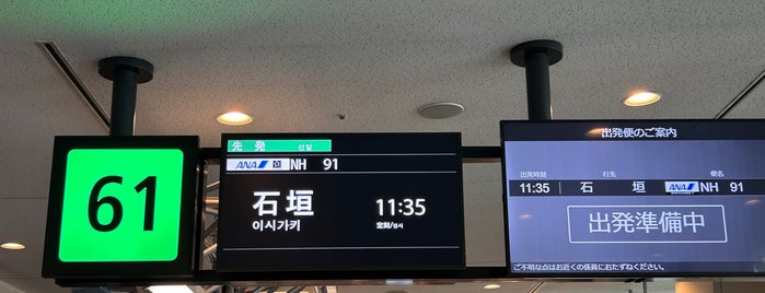 Gate 66 is one of 羽田空港(Haneda Airport, HND/RJTT).