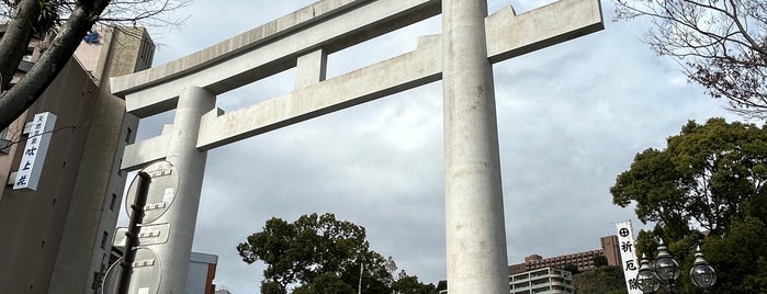 照国神社 大鳥居 is one of 鹿児島 DEC2015.