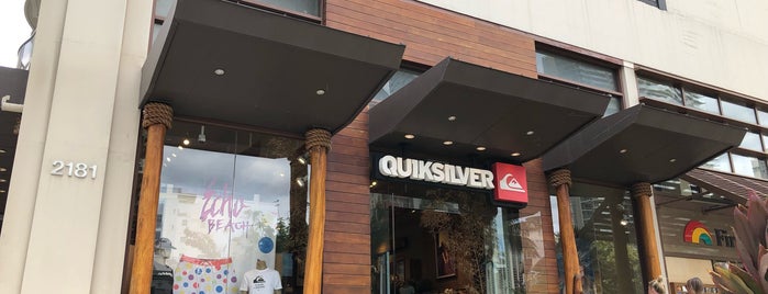 Quiksilver is one of Hawaii.