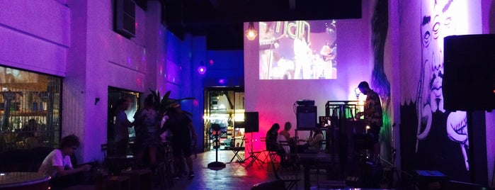 Whiteline is one of Bangkok's non-mainstream music venues.