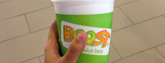 Boost Juice Bar is one of Lugares favoritos de ꌅꁲꉣꂑꌚꁴꁲ꒒.