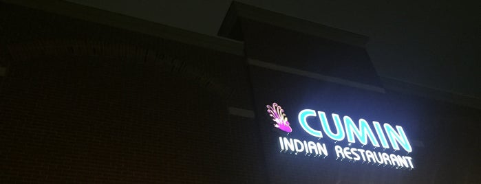 Cumin Indian Restaurant is one of Columbus.