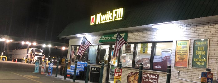 Kwik Fill is one of places I've been.