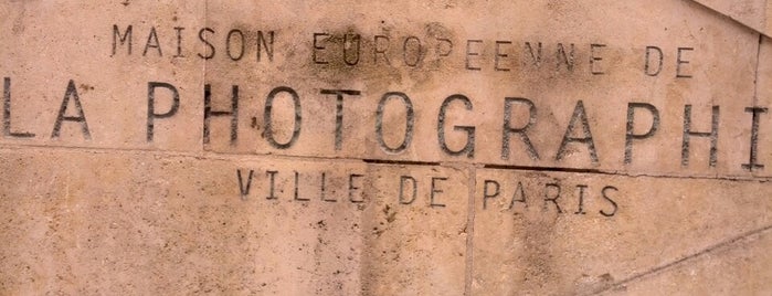 Maison Européenne de la Photographie is one of PARIS.