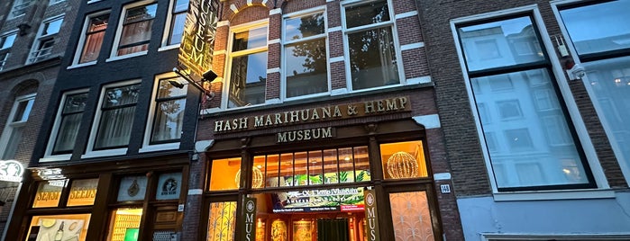Hash Marihuana & Hemp Museum is one of Amsterdam, Netherlands.