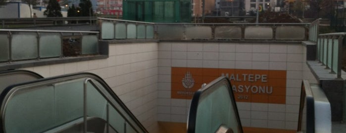 Maltepe Metro İstasyonu is one of Gül'un Kaydettiği Mekanlar.