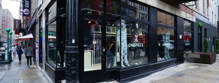 Onepiece Temp Store is one of NYC.