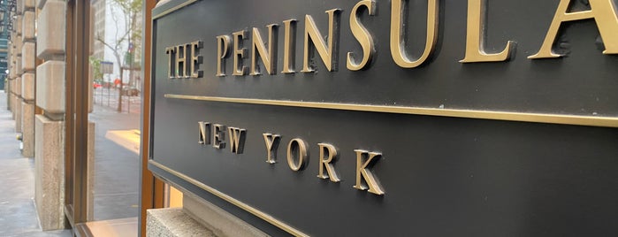 The Peninsula New York is one of Tempat yang Disukai Ken.