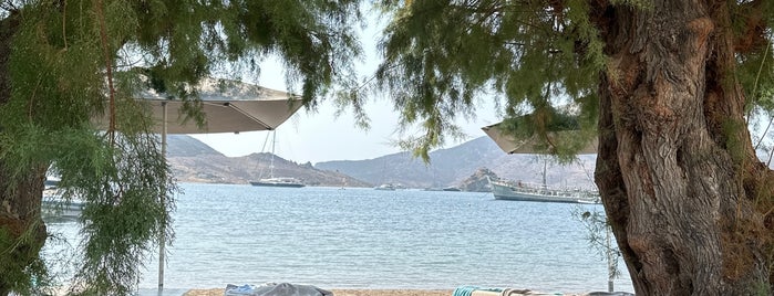 Grikos beach is one of Patmos.